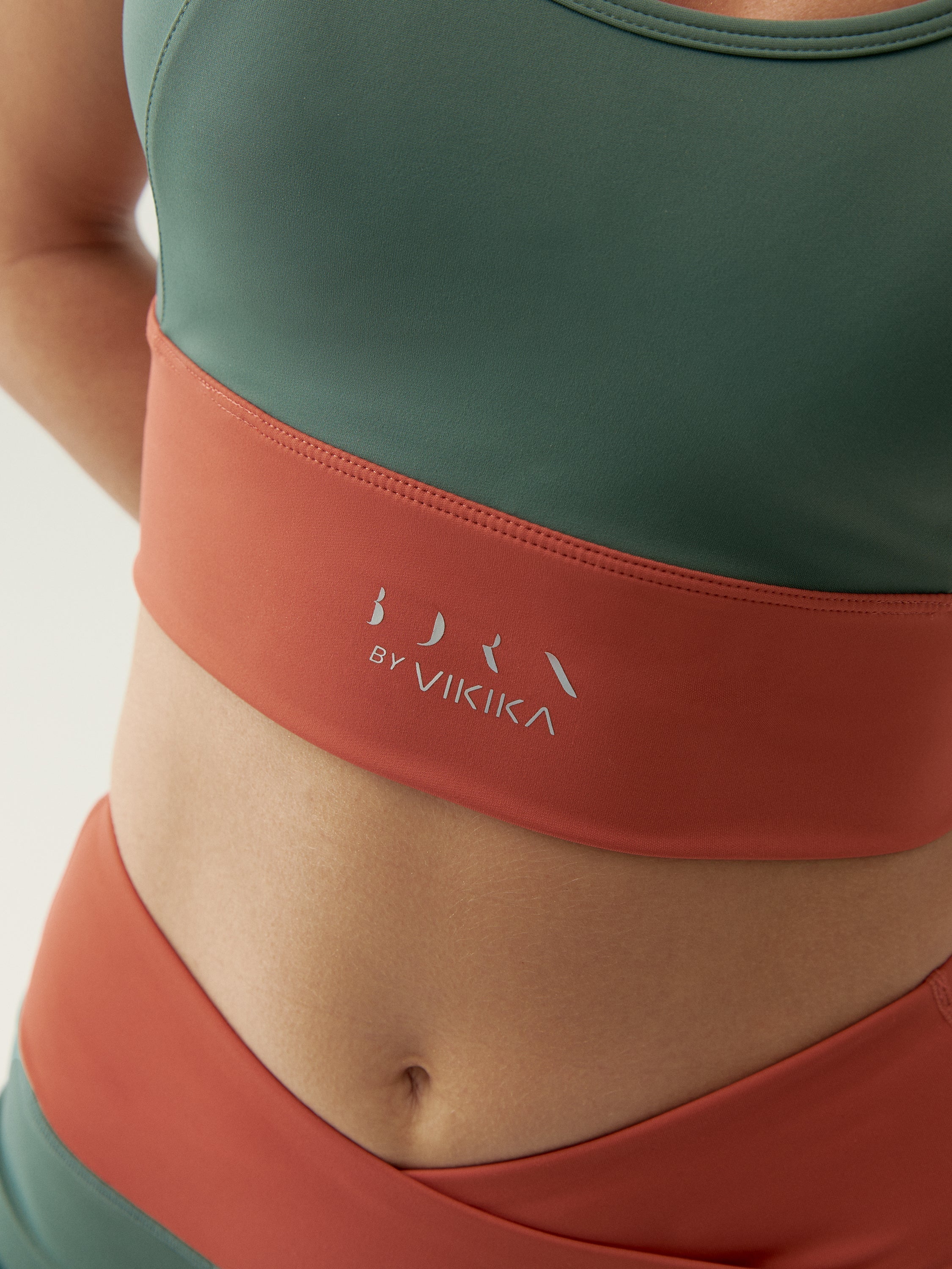 Top Tay - Sienne/Algue - Femme
