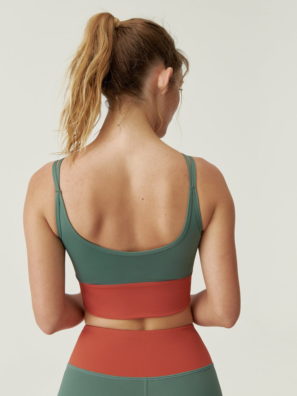 Top Tay - Sienne/Algue - Femme