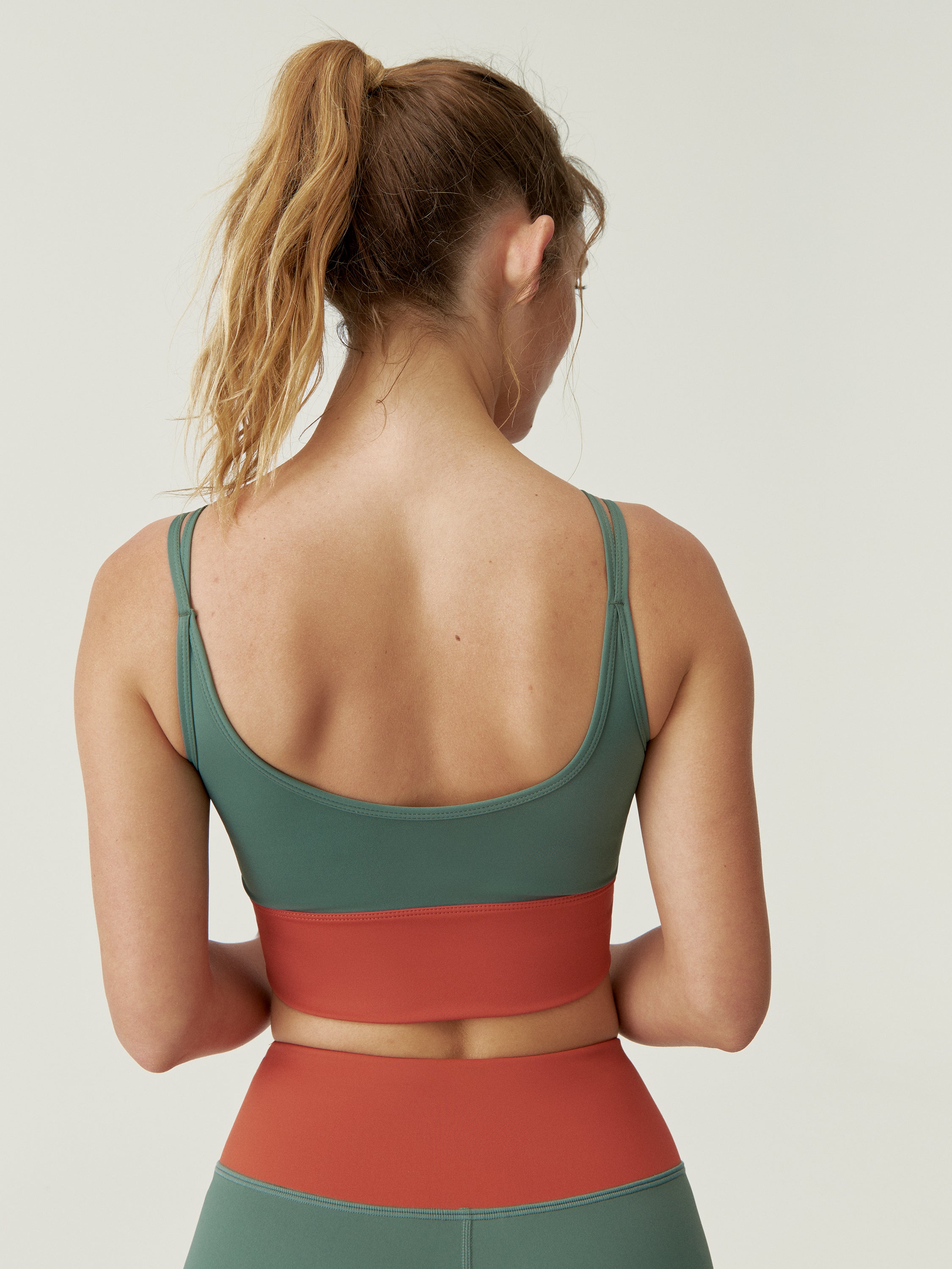Top Tay - Sienne/Algue - Femme