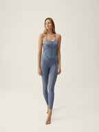 Top Vinyasa - Bleu Océan - Femme