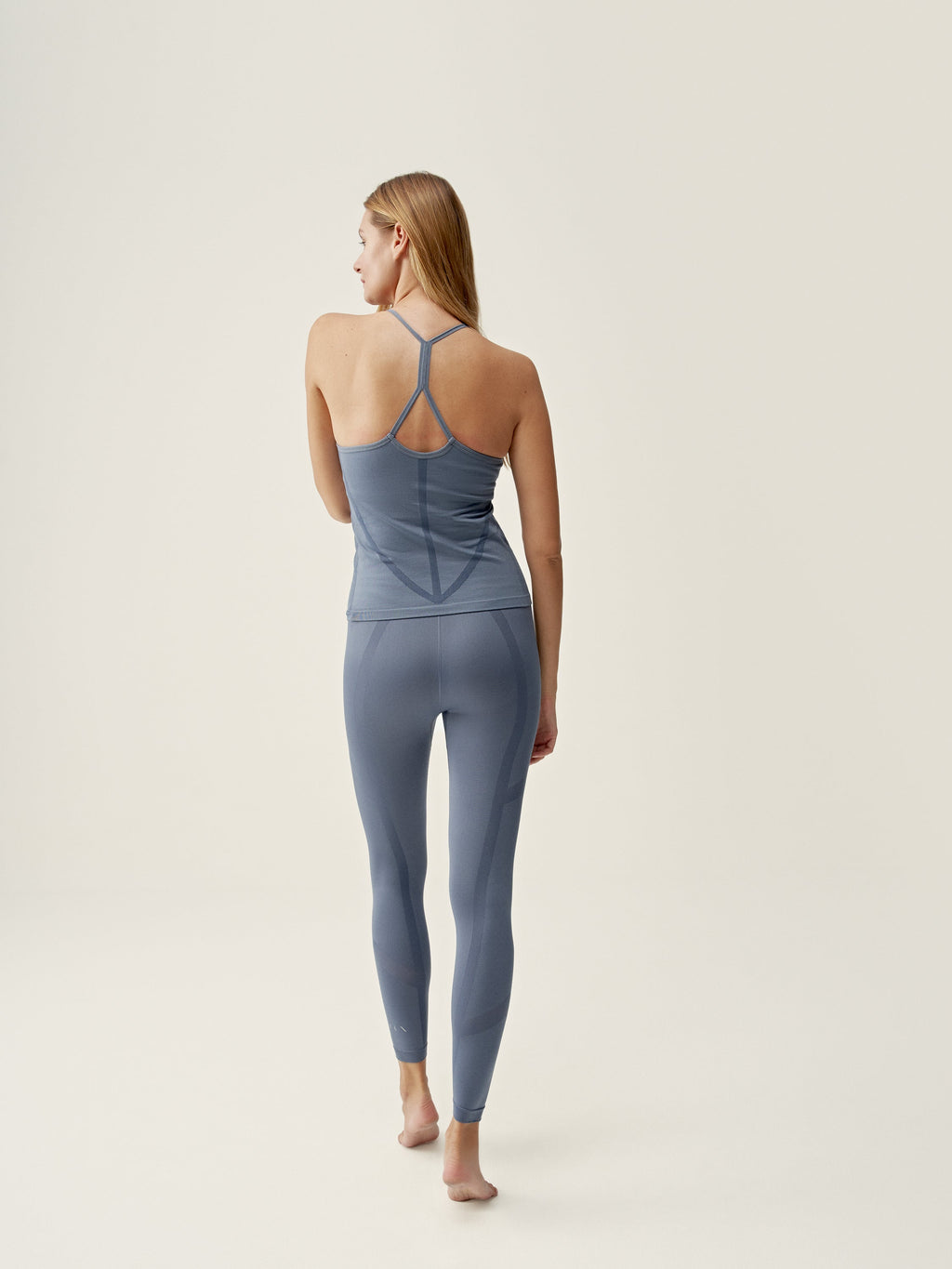 Top Vinyasa - Bleu Océan - Femme
