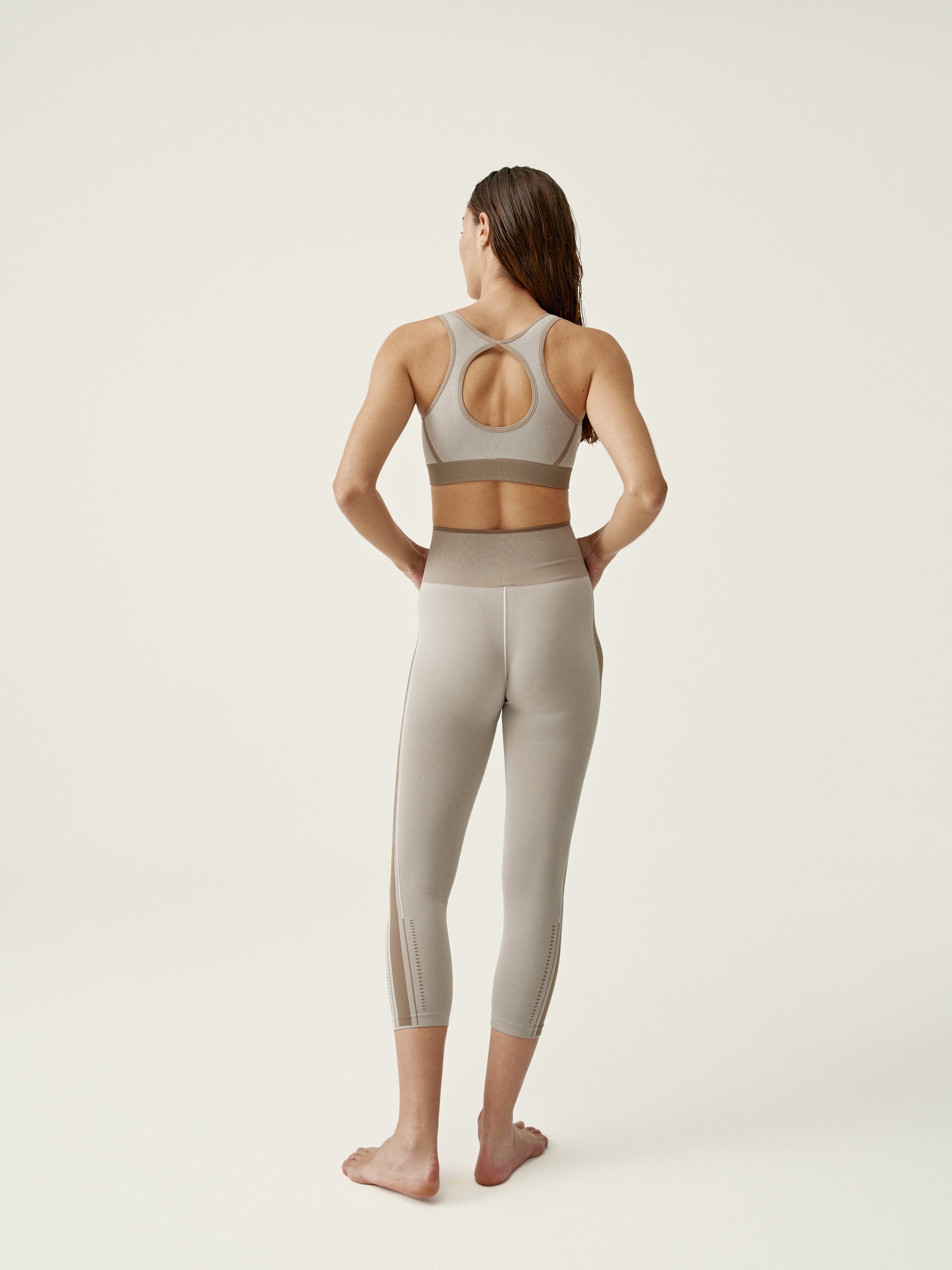 Legging Lama - Chia/Blanc - Femme
