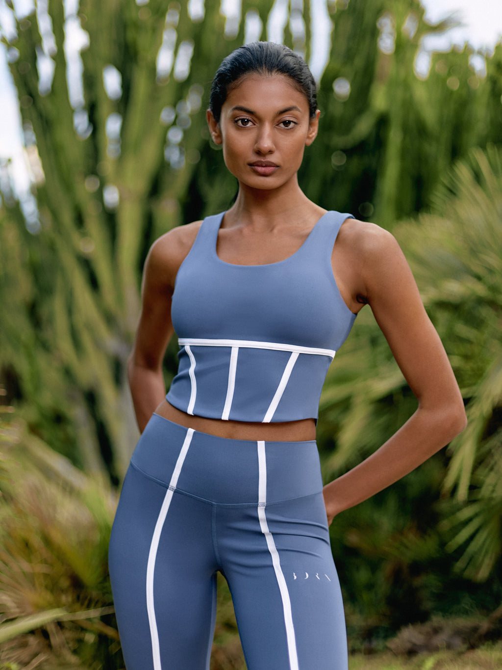 Top Vani Bluestone/White - Femme