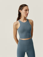 Top Kashmir - Gris Orageux - Femme