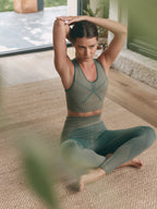 Top Buddha - Deep Green/Grain - Femme