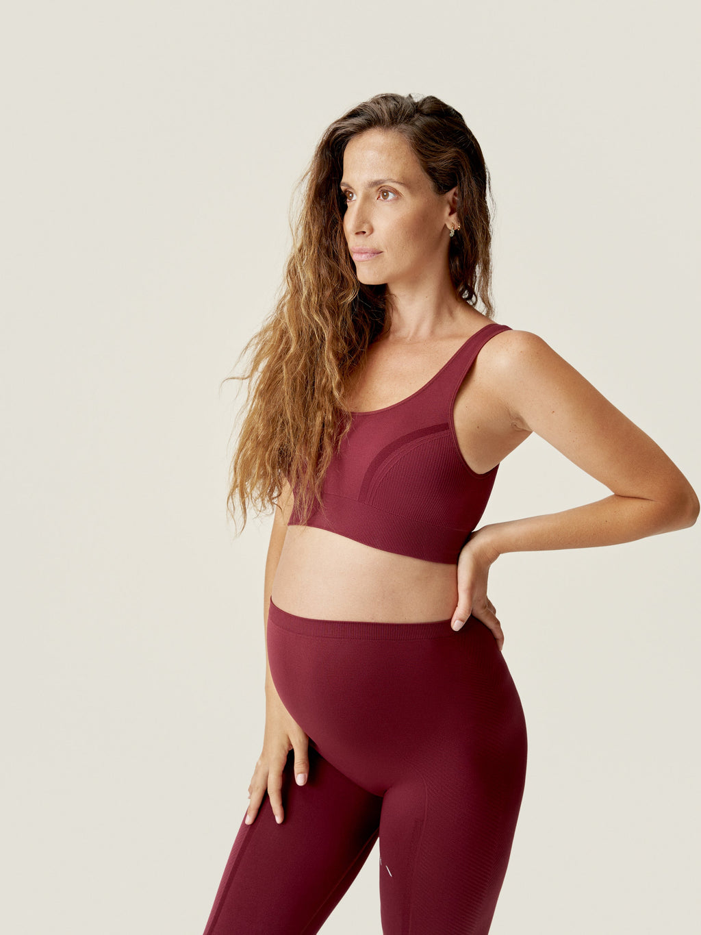Brassière Mommy Line - Bordeaux - Femme