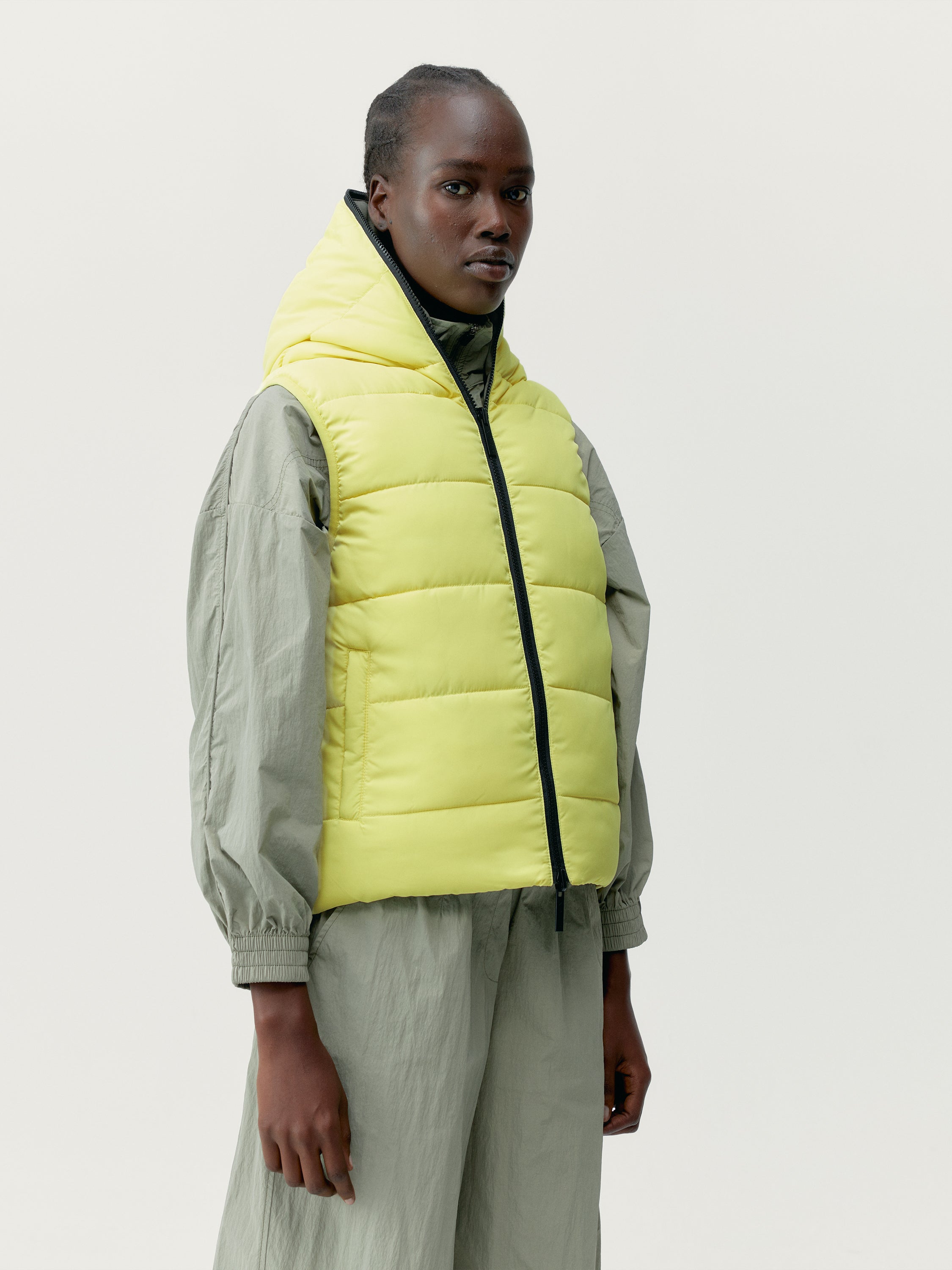 Veste Hazel - Jaune Vert/Camouflage - Femme