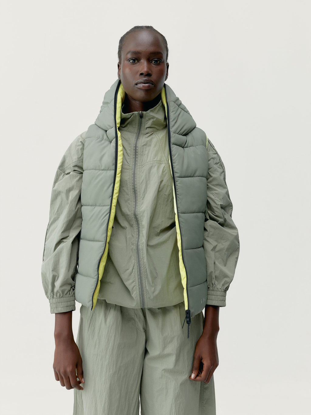 Veste Hazel - Jaune Vert/Camouflage - Femme