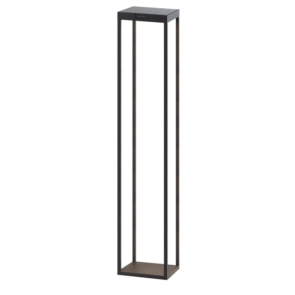 Radia - Borne & Potelet Solaire - Aluminium - Noir
