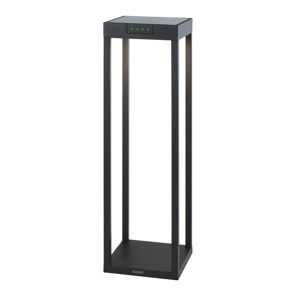 Radia - Borne & Potelet Solaire - Aluminium - Noir