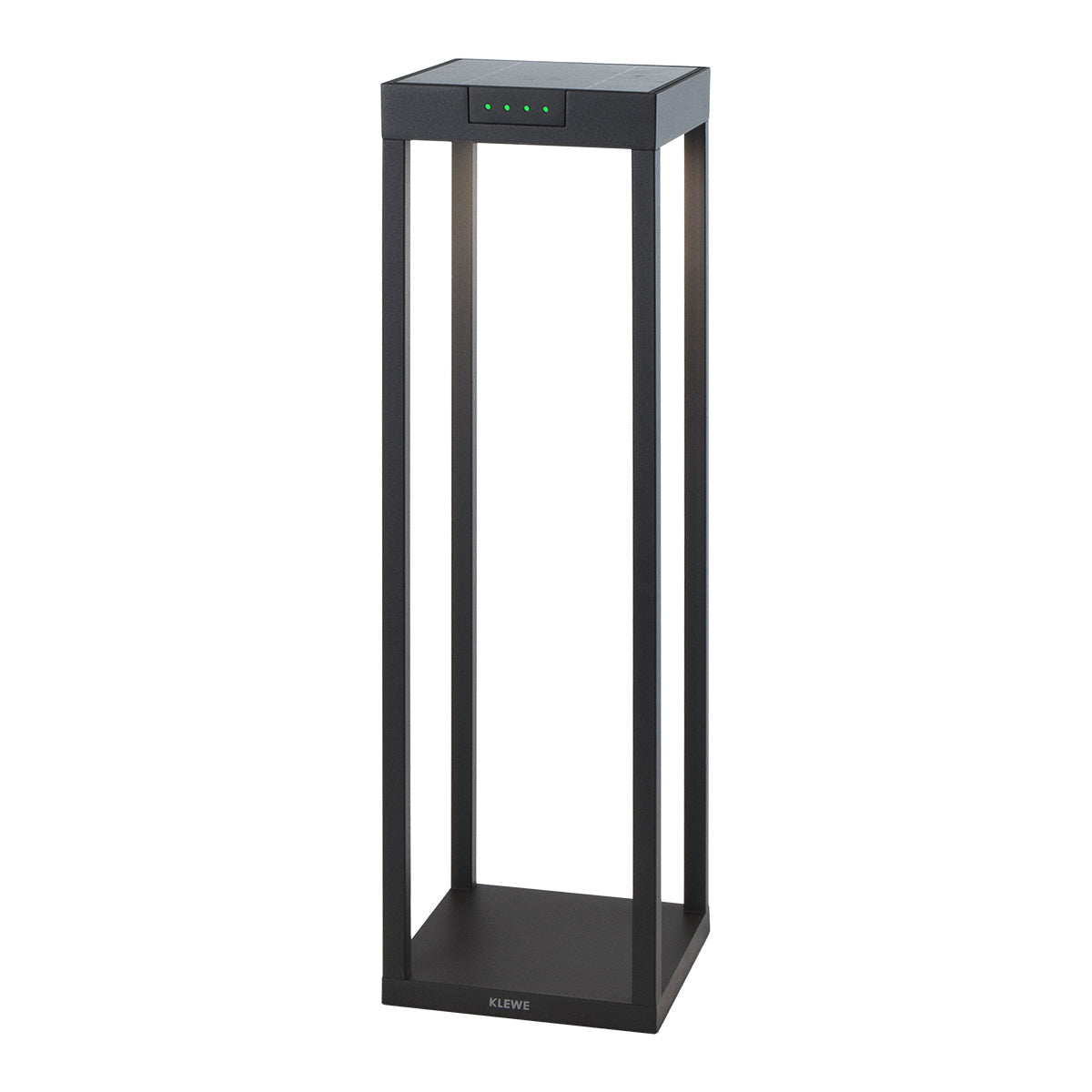 Radia - Borne & Potelet Solaire - Aluminium - Noir