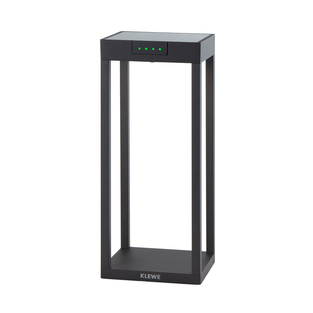 Radia - Borne & Potelet Solaire - Aluminium - Noir