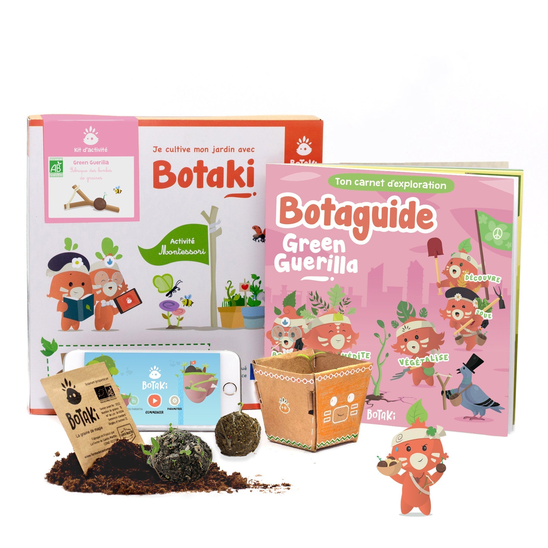 Kit Green Guérilla - Fabrique Des Bombes De Graines