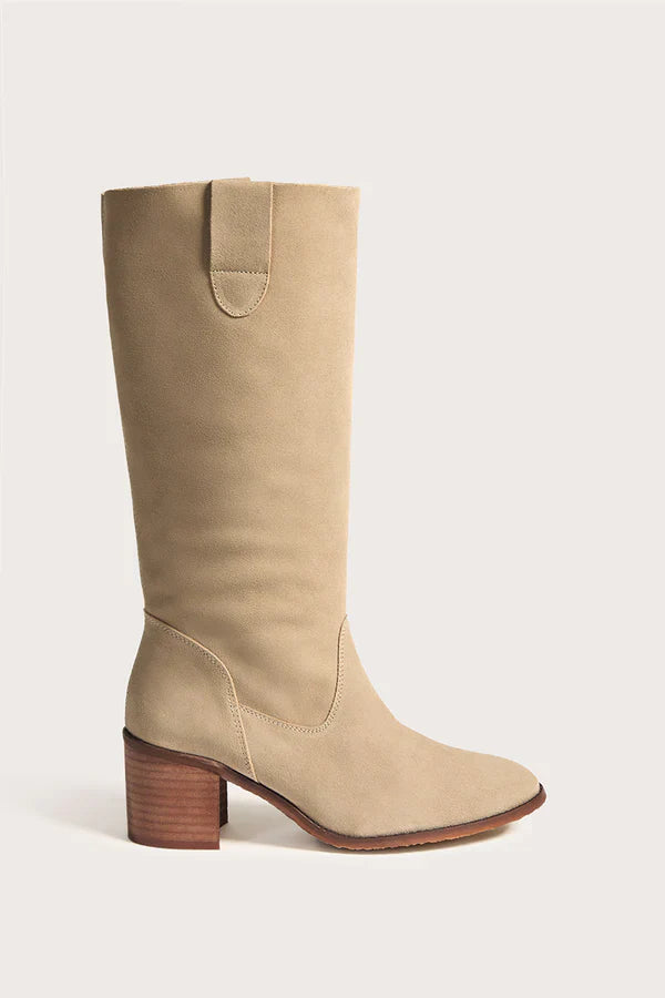 Bottes Valentina - Serraje Beige