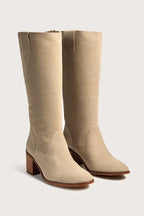 Bottes Valentina - Serraje Beige