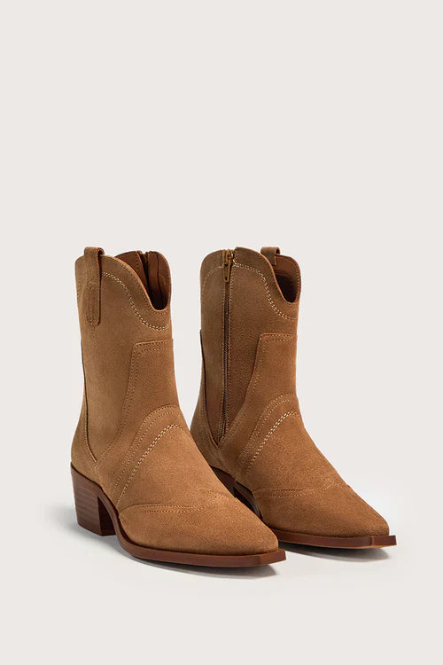 Bottines Victoria - Dark Camel