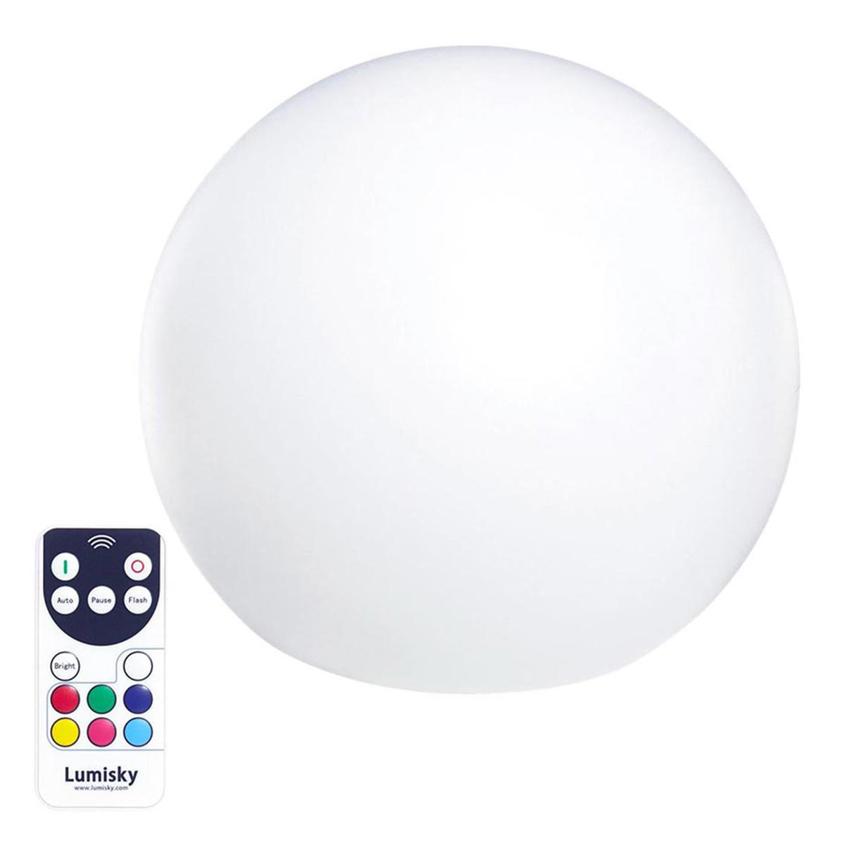 Bobby - Décoration Lumineuse Sans Fil - Polyéthylène - Multicolore
