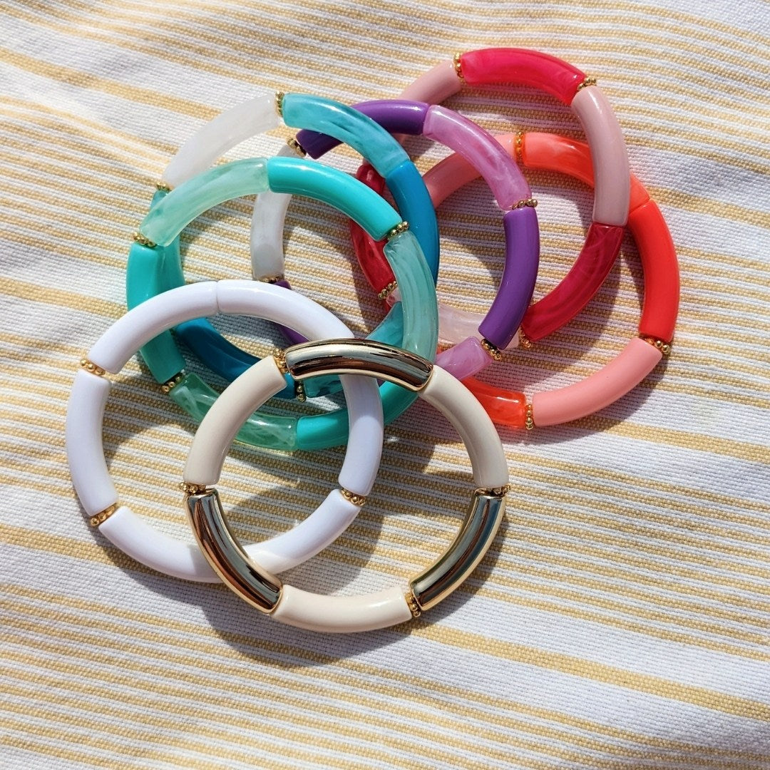 Bracelet Cosmic Love - Ivoire/Doré