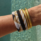 Bracelet Népalais #10 - Noir