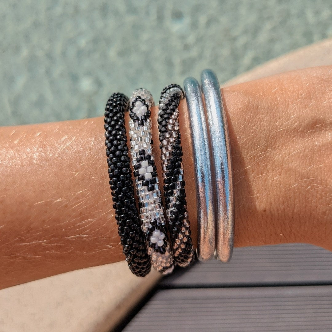 Bracelet Népalais #10 - Noir