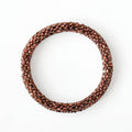 Bracelet Népalais #41 - Marron Glacé