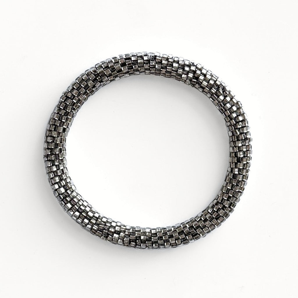 Bracelet Népalais #64 - Silver