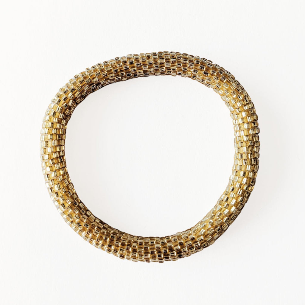Bracelet Népalais #7 - Light Gold