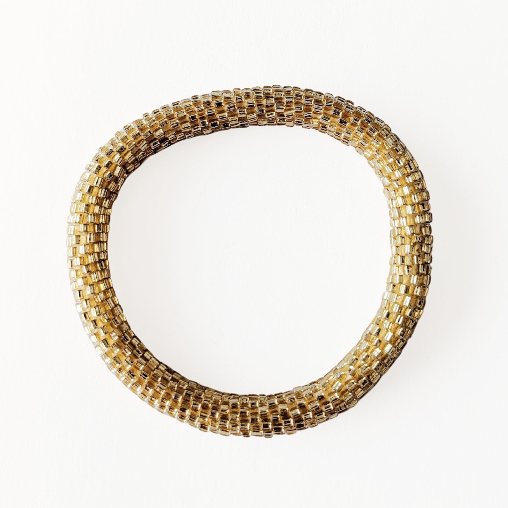 Bracelet Népalais #7 - Light Gold