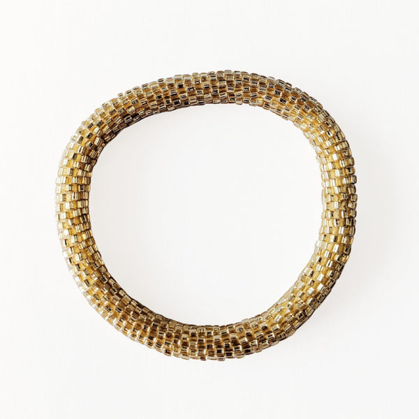 Bracelet Népalais #7 - Light Gold