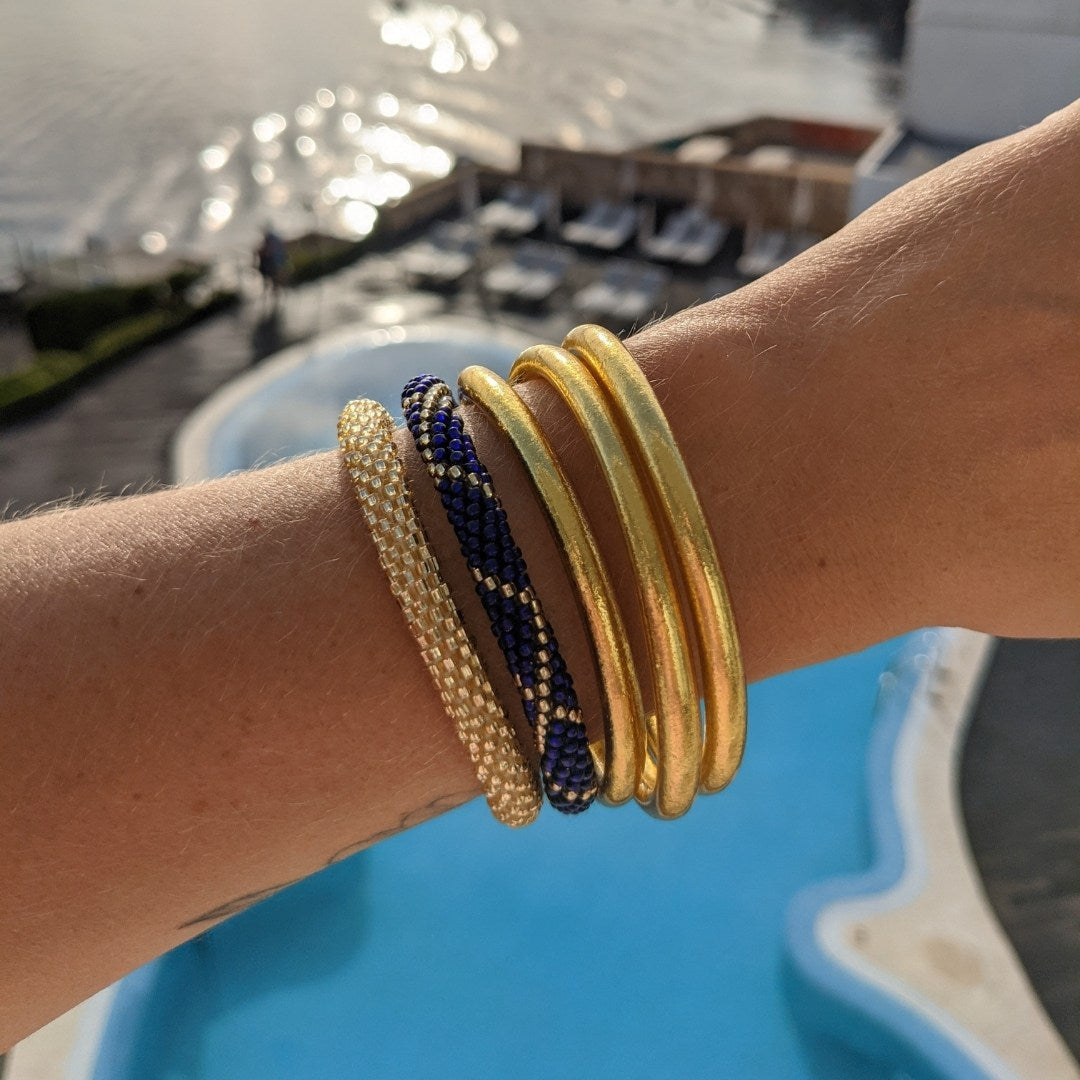 Bracelet Népalais #7 - Light Gold