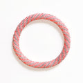Bracelet Népalais #84 - Rose Et Argenté