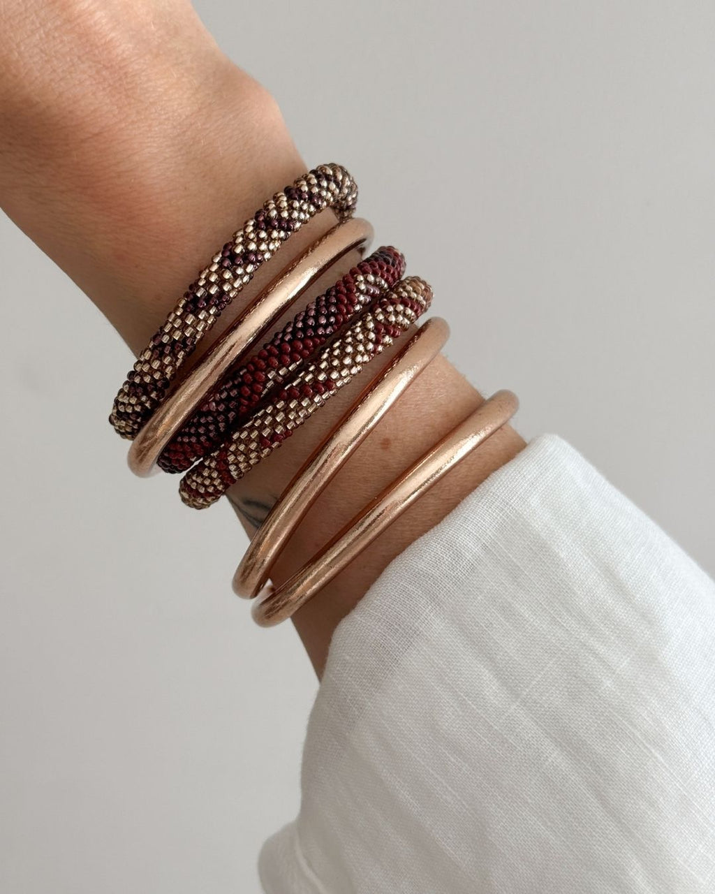 Bracelet Népalais #91 - Marron