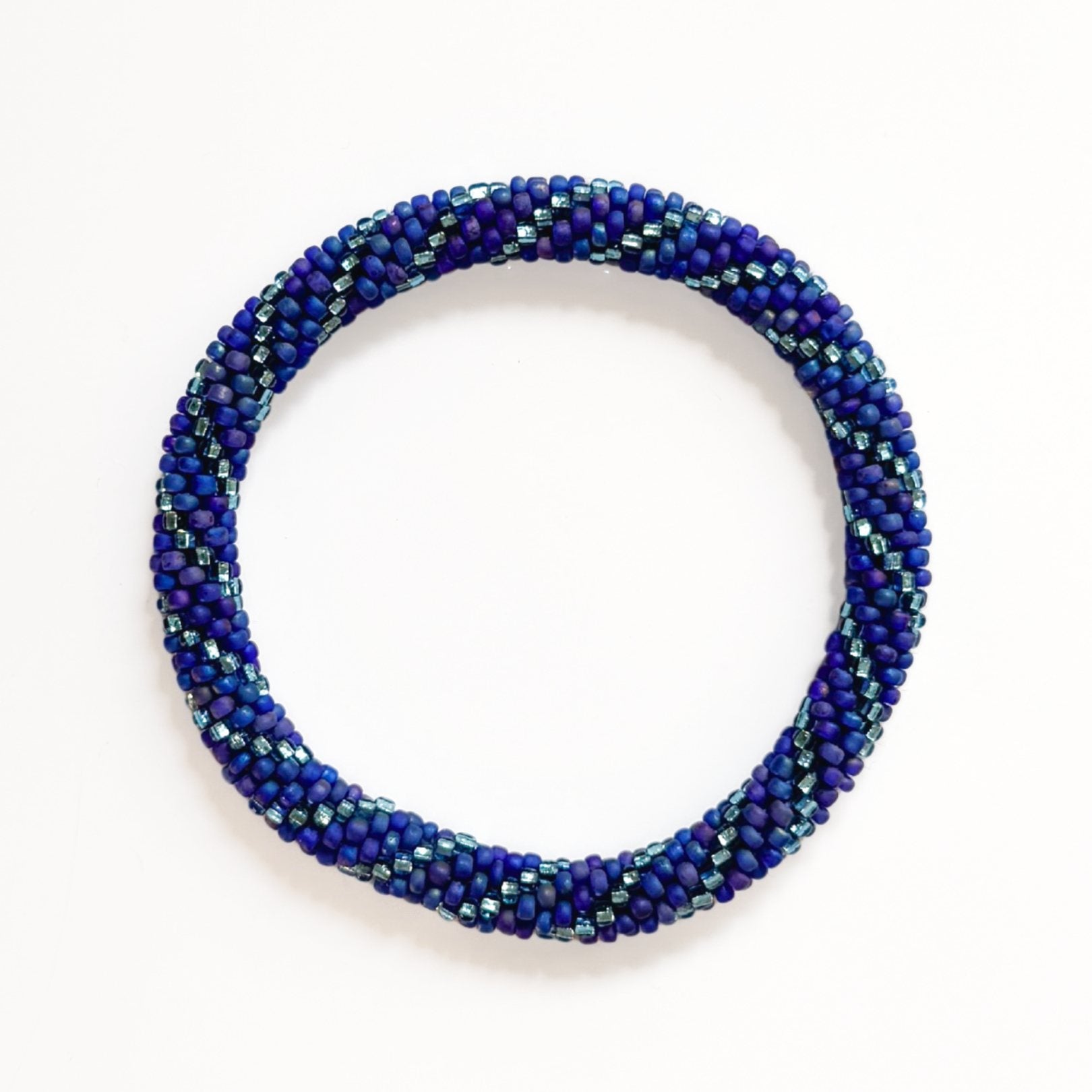 Bracelet Népalais #97 - Bleu