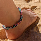 Bracelet Népalais De Cheville - Aztèque
