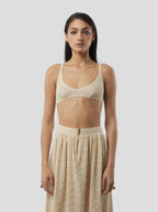 Brassière Gala In Sand Salted Voile
