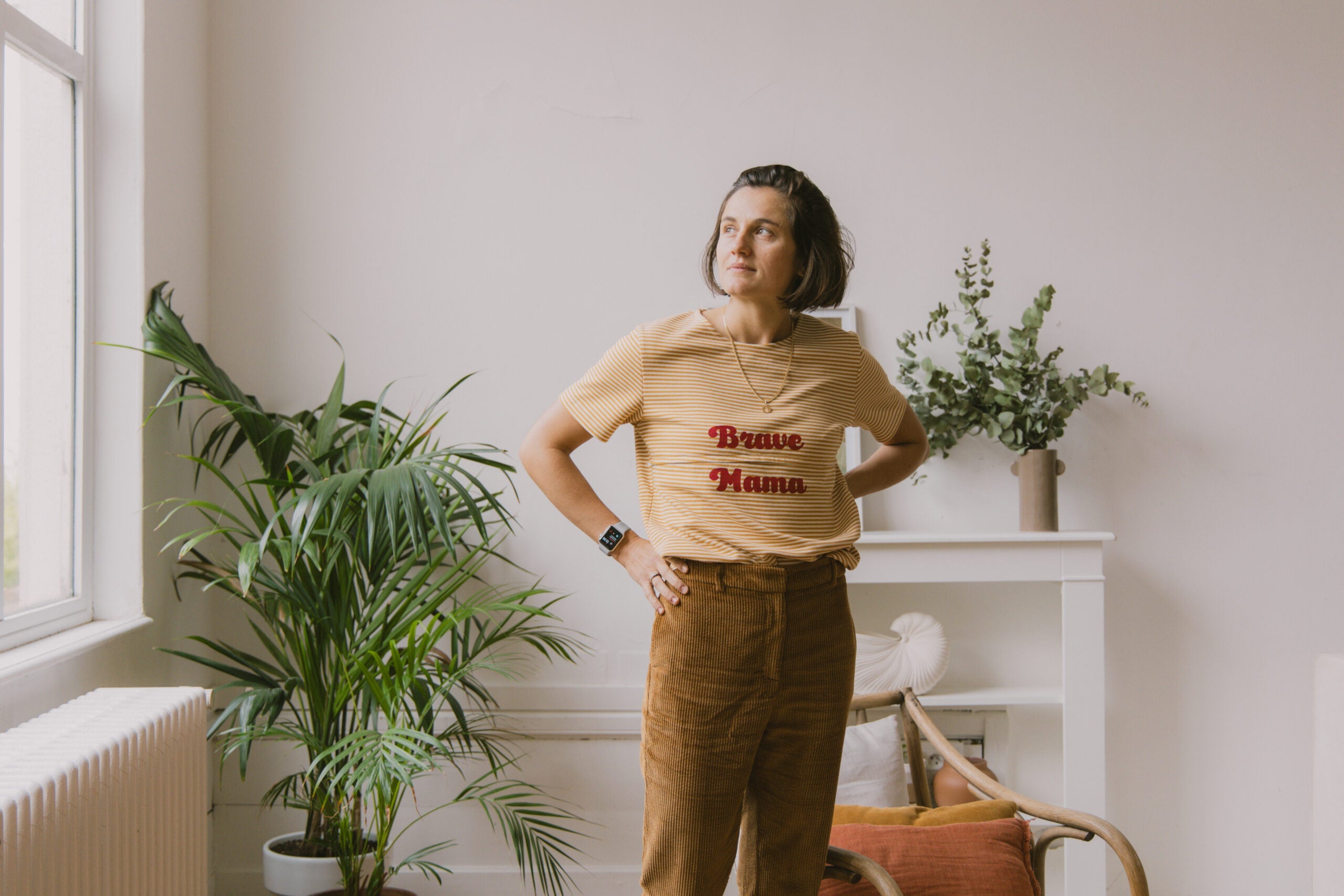 Brave Mama – Le Tee-Shirt D’Allaitement Hyper Épais