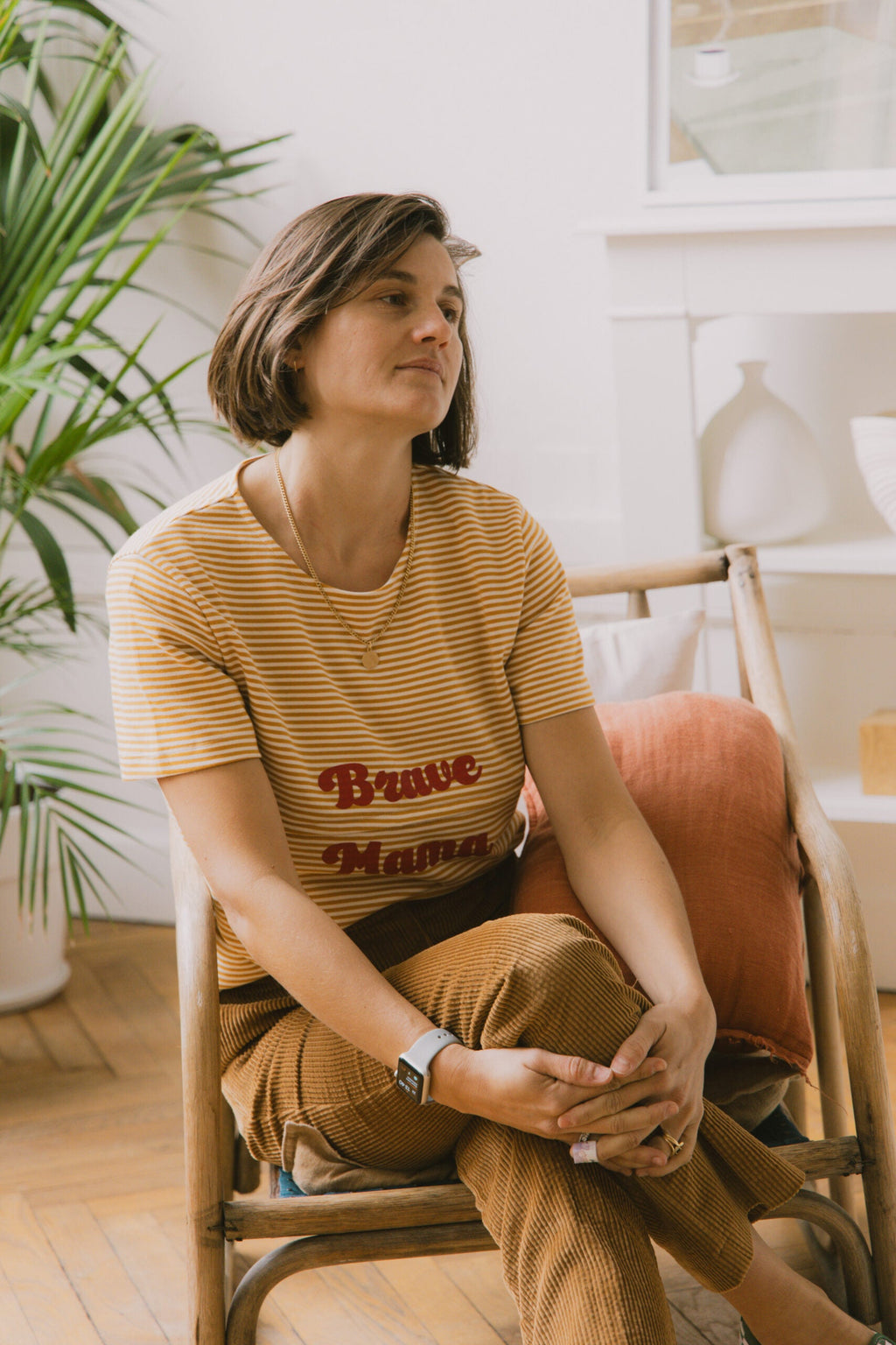 Brave Mama – Le Tee-Shirt D’Allaitement Hyper Épais