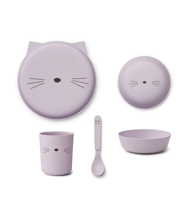 Ensemble Brody Junior - Chat Lavande Clair