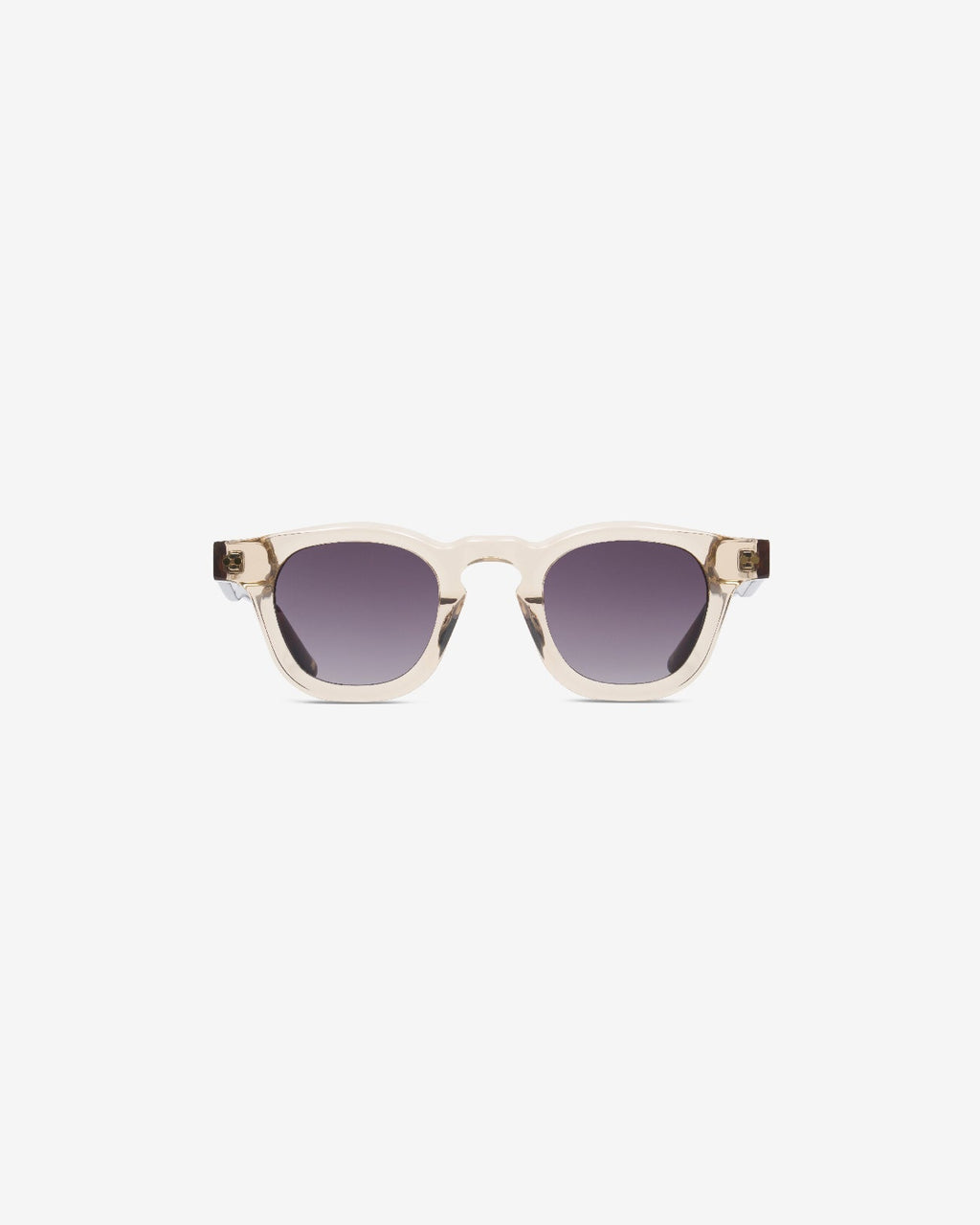 Lunettes de soleil Bruce Champagne — monture pantos acétate, vue de face