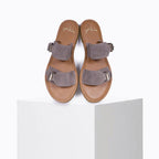 Sandales Byron Daim Taupe