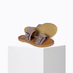 Sandales Byron Daim Taupe