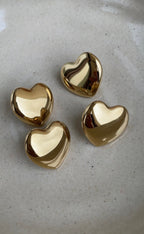 Boucles D'Oreilles Plain Heart
