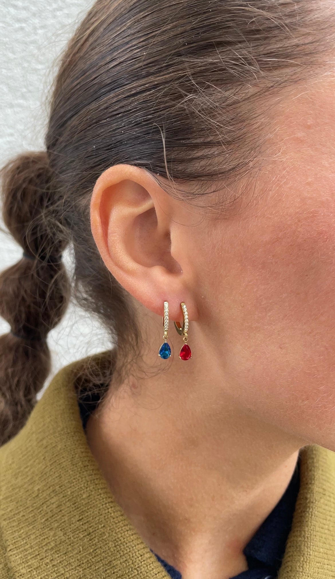 Boucles D'Oreilles Mono Drop