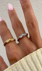 Bague Striped Knot