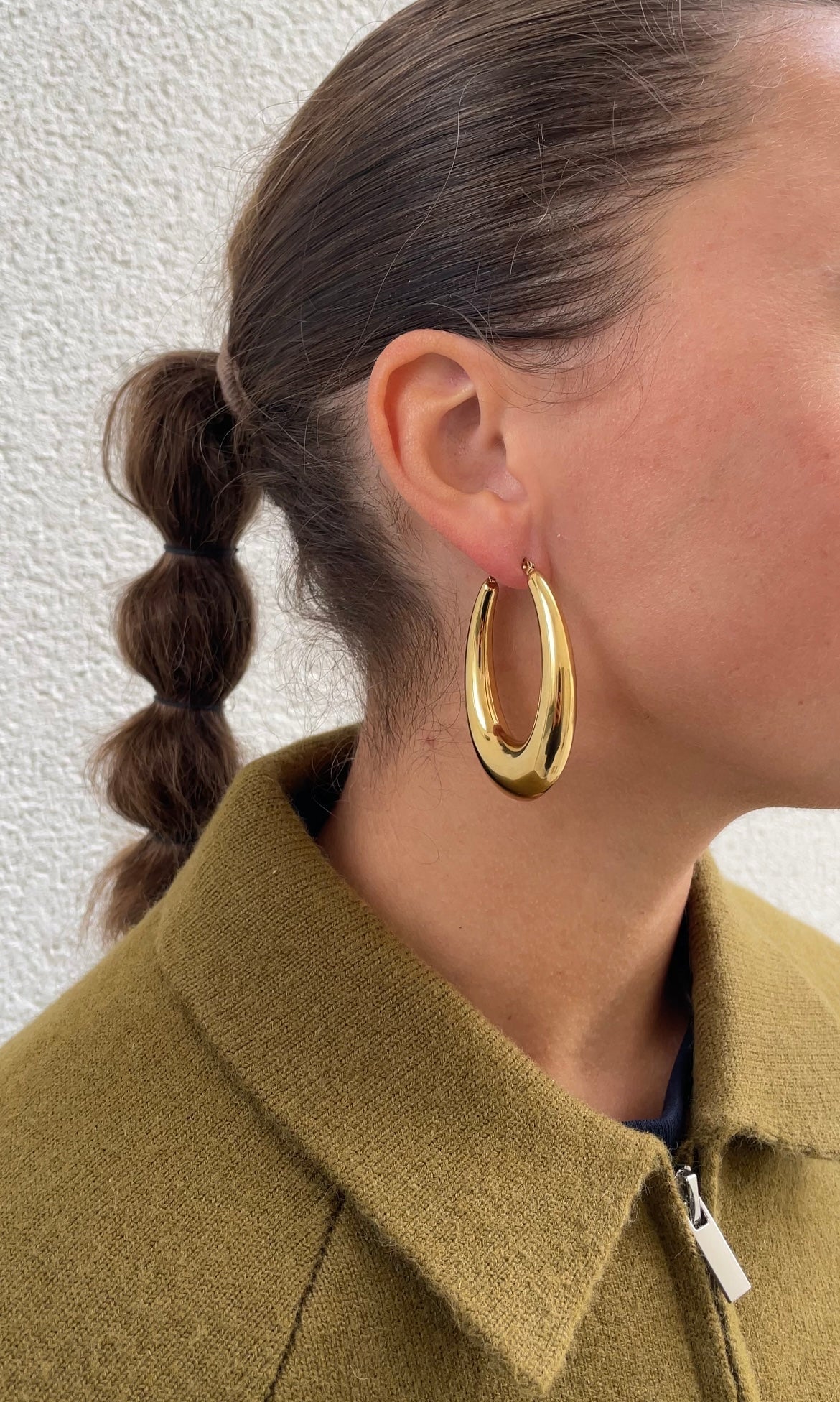 Boucles D'Oreilles Huge Oval