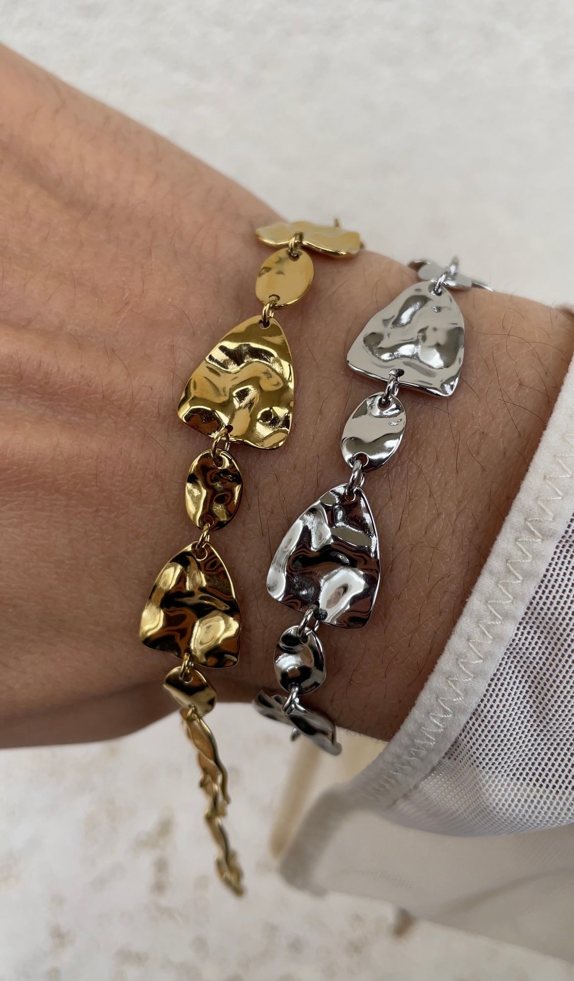 Bracelet Hammered