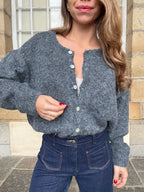 Cardigan Charlie Gris Foncé