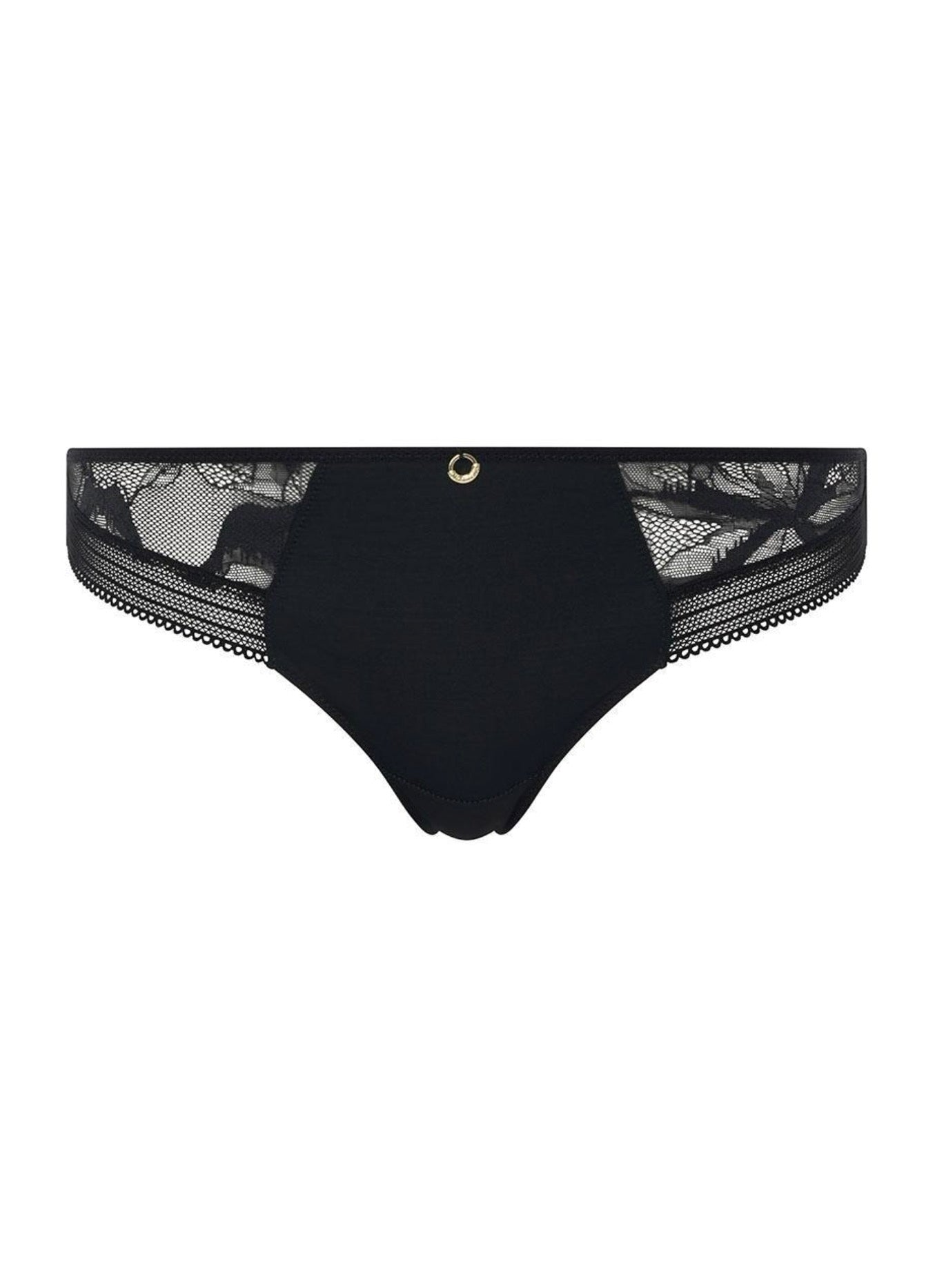 Tanga True Lace - Noir
