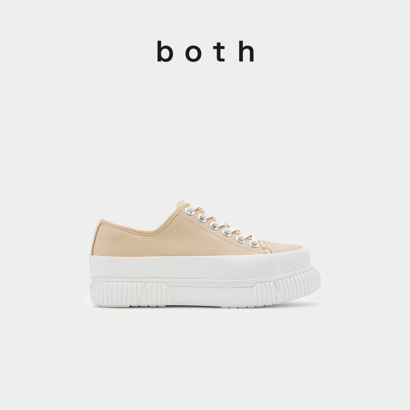 Sneakers Classic Platform Low - White/Beige
