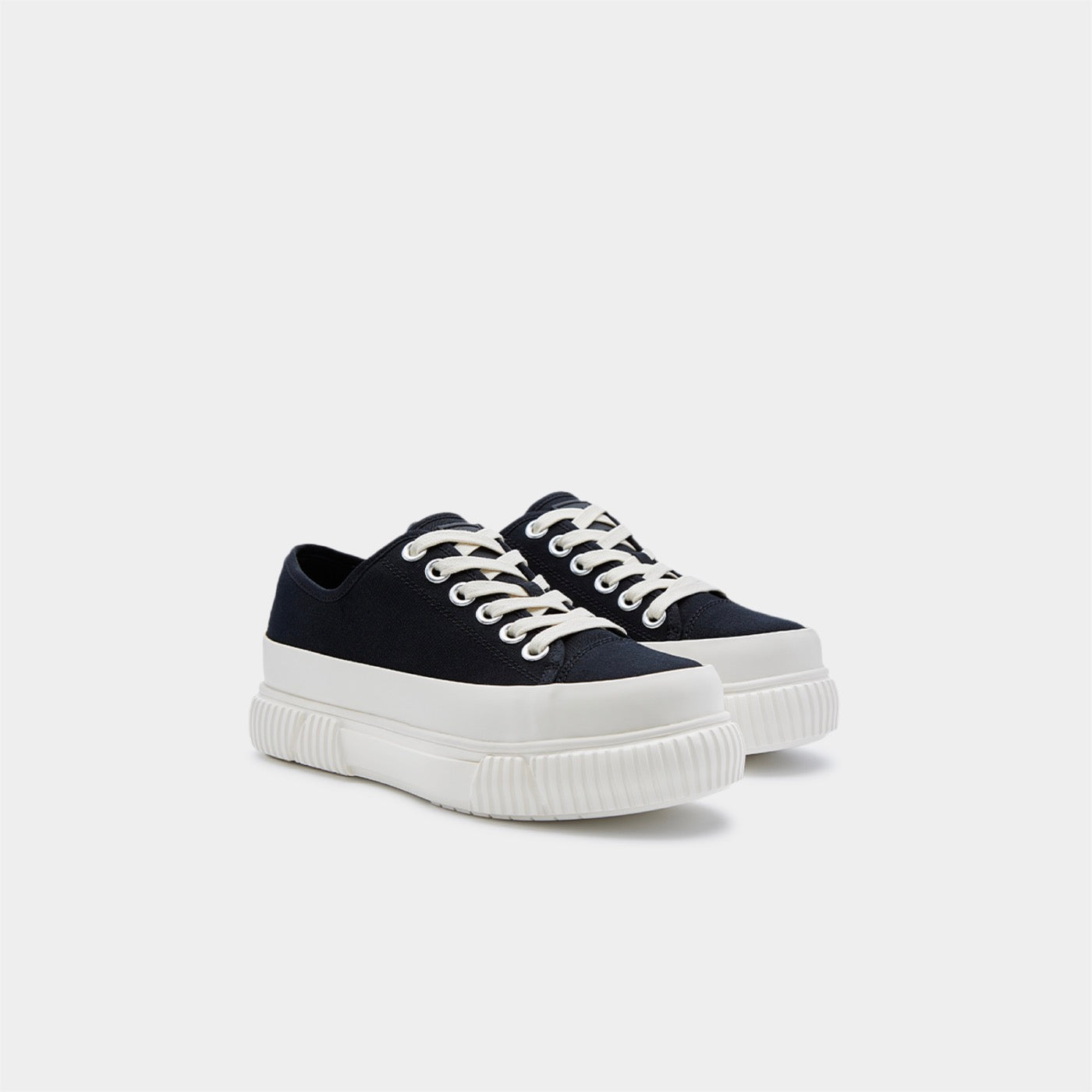 Sneakers Classic Platform Low - White/Black